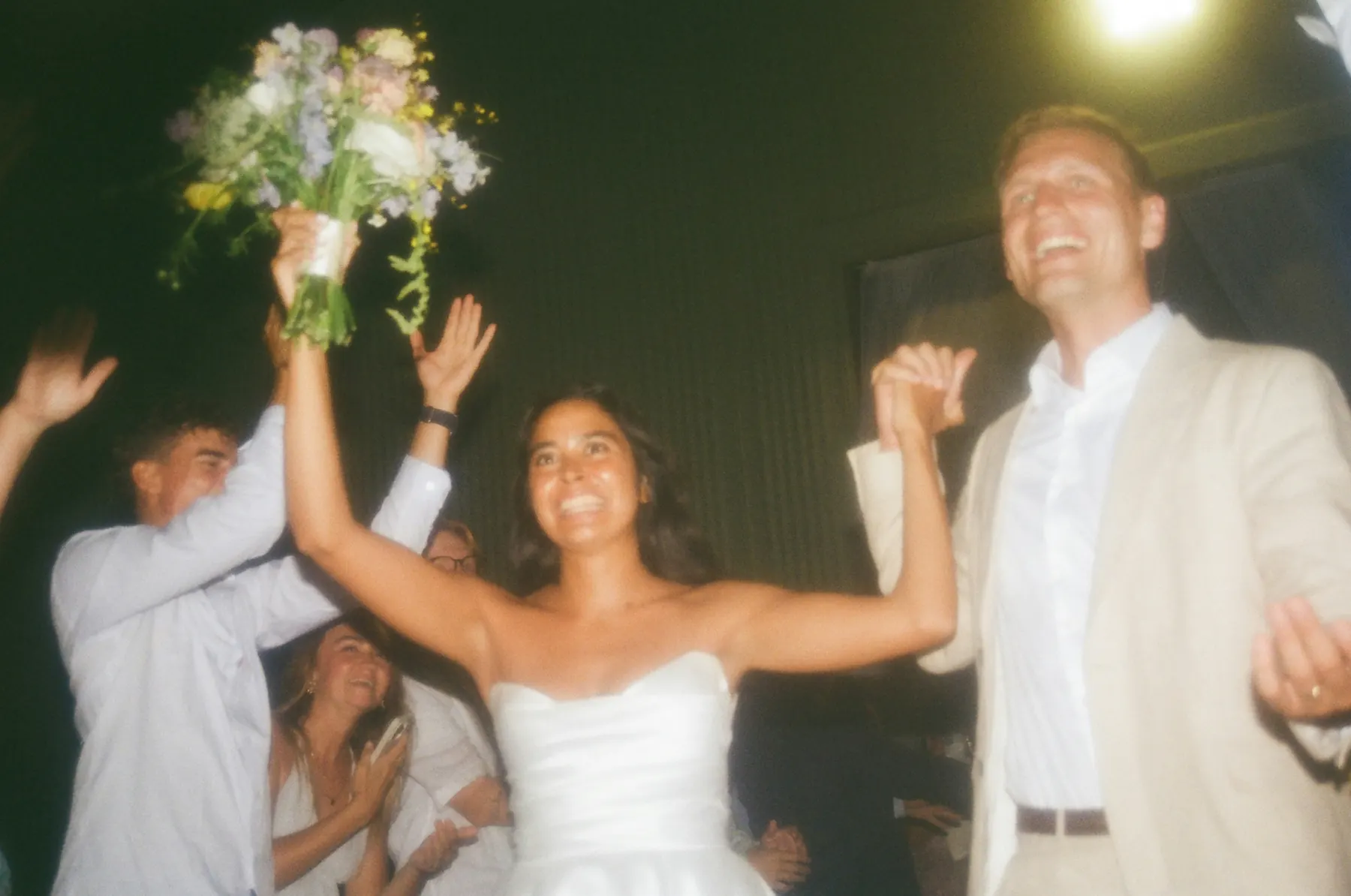 Guests celebrating together