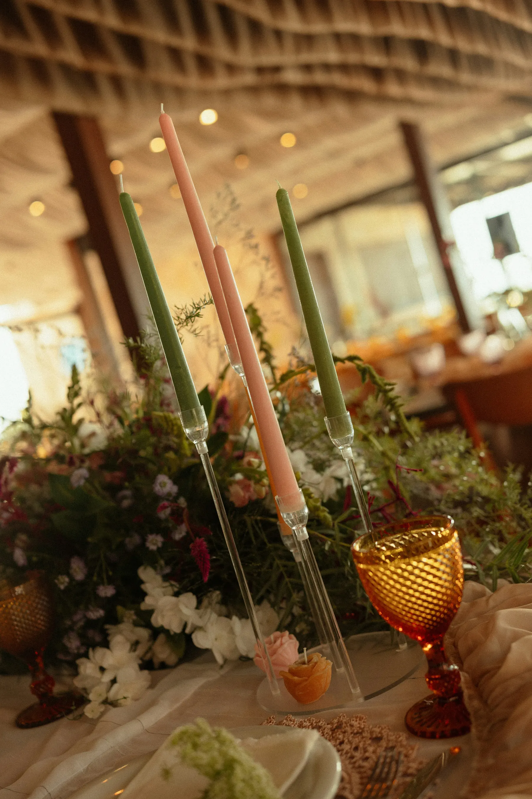 Close floral detail used during event concept discovery